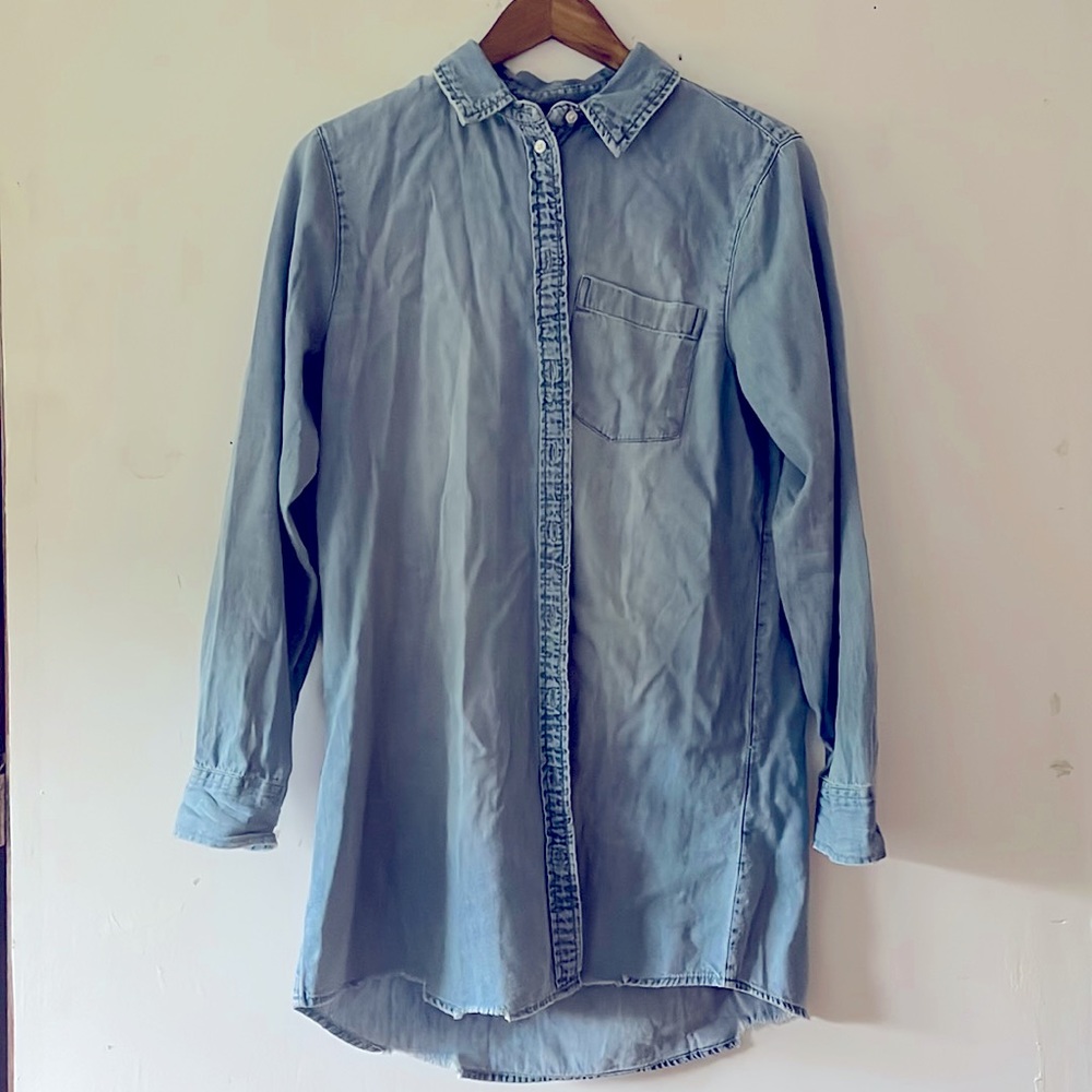 NWT Aerie button up shirt dress/cover up.